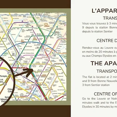 Appartamento Appartement10p#full Equipped#bonne Nouvelle#bourse Parigi